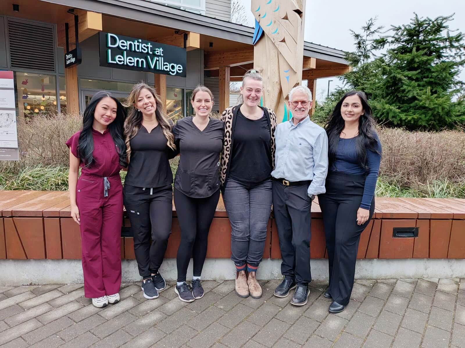 Team photo UBC Dental Clinic at Lelem Village